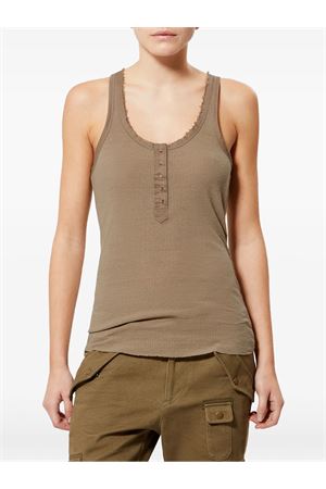 Ribbed Silk Jersey Tank Top ISABEL MARANT | TS0318FAD2K02I50LB
